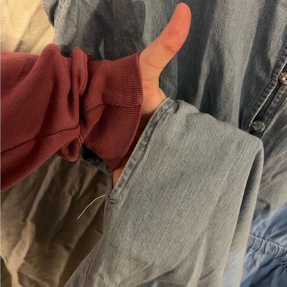 Stitch Star/3x/Denim Looking Romper - Picture 4 of 6